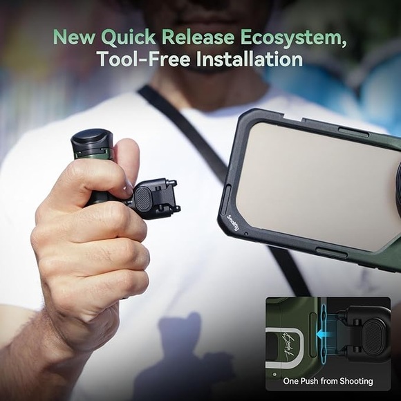 SmallRig x Brandon Li Mobile Video Kit for iPhone 15 Pro Max - Picture 4 of 9